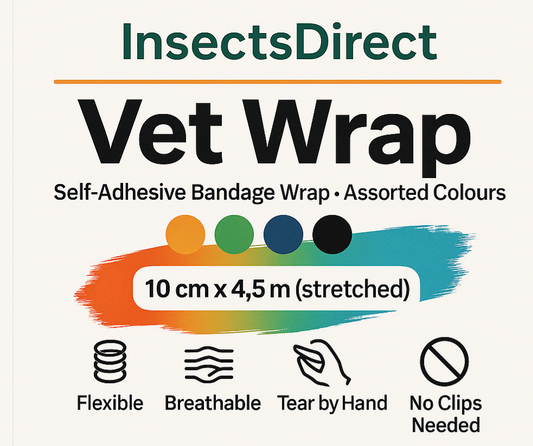 Cohesive Animal Bandage Vet wrap - 10cm x 4.5m Box of 6-12-24